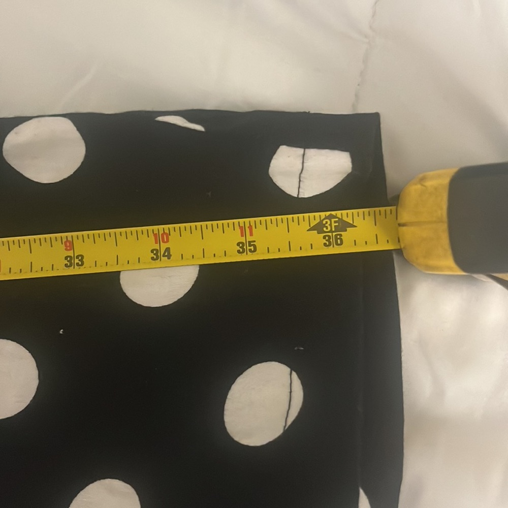 Black and white polka dot dress - Picture 4 of 5